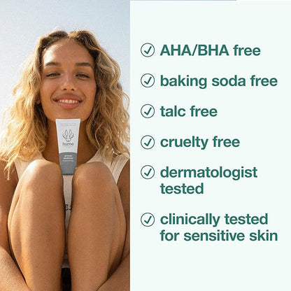 Invisible Whole Body Deodorant for women and men - All Over Full Odor Control Aluminum Free Deo - No Baking Soda- Anti-Chafing Cream Full Body deodorant, Safe for Sensitive Skin, Fragrance-Free