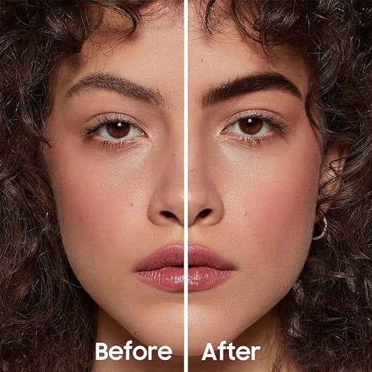Brow Tattoo Peel Off Tint - Brow Gel Eyebrow Tattoos Waterproof, Eyebrow Gel Tint with Eyebrow Stencils Long-Lasting Makeup, Eye Brow Pencils Create Full Voluminous Brows for Women (Light Brown)