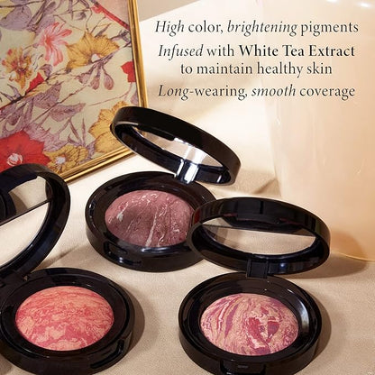 LAURA GELLER NEW YORK Baked Blush-n-Brighten Marbleized Blush - Sunswept - Creamy Lightweight - Satin Finish