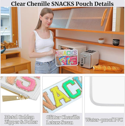 Travel Essentials Makeup Bag for Women Water-resistant Toiletry Organizer Nylon Cosmetic Pouch Preppy Stuff