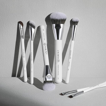 Concealer Brush, Angled Under Eye Makeup Small Foundation Precision Face Blending Brush (193 concealer brush)