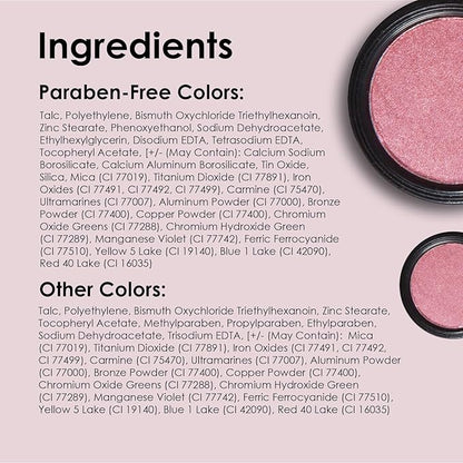 Vera Moore Eyeshadow, Highly Pigmented Eyeshades and Textures, Provide Bold and Lasting Looks, Suitable for Any Event, Easily Blendable Eye Makeup in Multiple Shades. (Dusty Rose)