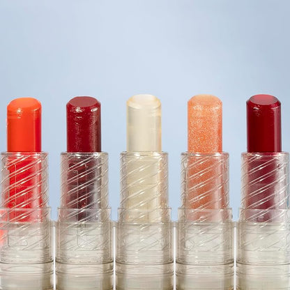 Pacifica Lipstick Oil – Glow Stick Lip Tint Oil - Hydrating Tinted Lip Balm with Vitamin E for Moisturized Lips, Sheer Tint & Natural Gloss, Vegan & Cruelty-Free, 0.14 oz (Pale Sunset)
