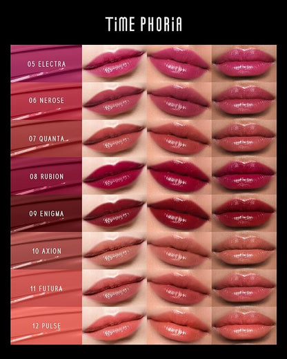 STELLAR DUST LIP STAIN-Long Lasting, Waterproof and Transferproof Lip Tint, Glossy Finish Lip Gloss, Lightweight Lipstick, High Coverage, Stocking Stuffers For Teen Girls (12 PULSE)