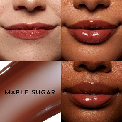 Lawless Women's Forget The Filler Lip Plumper Line Gloss, Maple Sugar, Brown, 0.11 Fl Oz (Pack of 1)