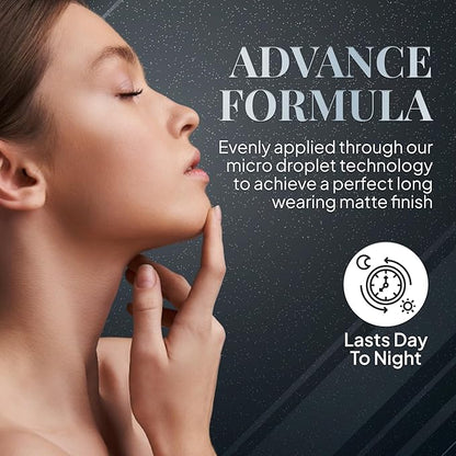 ERA Face spray makeup (R6 Ginger, 2.25 oz) - airbrush foundation, everyday, buildable, professional spray on cosmetics by Era Beauty