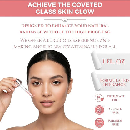 PDRN Pink Peptide Serum with Salmon DNA, EGF, Argireline & Matrixyl 3000 – Pink PDRN Serum Skin Care for Glowing Skin – Anti-Aging, Hydrating, Brightening Skincare with Argireline Peptide Matrixyl