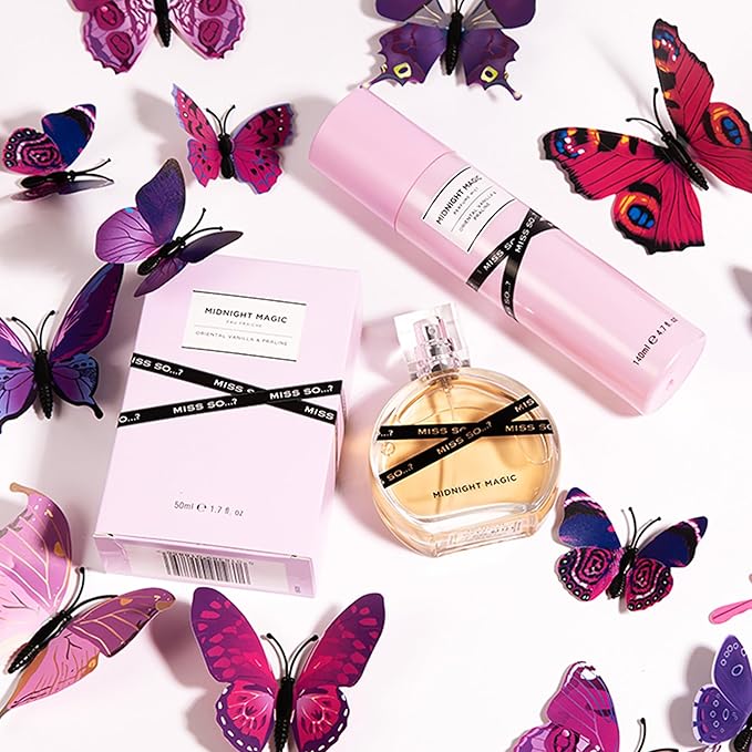 So...? Midnight Magic Perfume Mist for Women - 4.7 oz Mist - Pack of 2