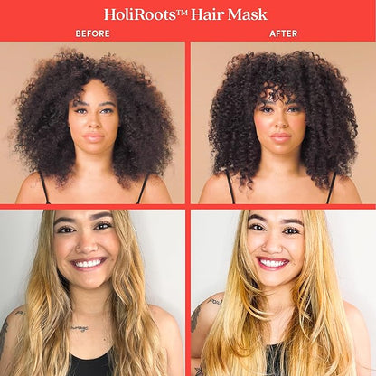 Fable & Mane Deep Moisture Repairing Hair Mask, For Frizzy, Dry, Damaged Hair. Treatment Repairs and Softens with Shea Butter and Coconut