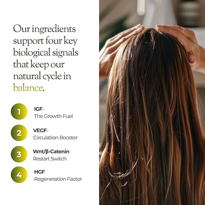 regener8 Hair & Scalp Oil for Women – Essential & Carrier Oil Blend for Hormone-Related Thinning & Loss – Natural Support for Postpartum, Menopause & Chronic Stress