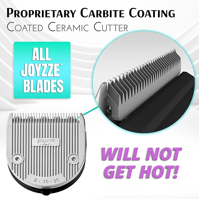 C-Series Clipper Blades for Hornet/Stinger Clippers - Professional Dog Grooming Blades for Tangle-Free,Ideal for Trimming and All Hair Types - Compatible with C Series Clippers (C-MAX 4F)