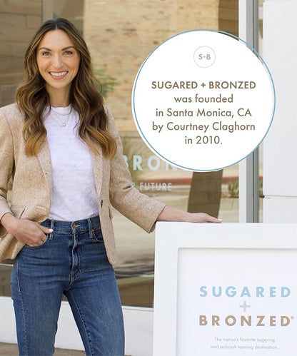 SUGARED + BRONZED Hocoba Oil® – Hydrating & Nourishing Body Oil with Jojoba & Coconut, Lightweight, Non-Greasy Formula for All Skin Types. Perfect Daily Moisturizing (8 fl oz)