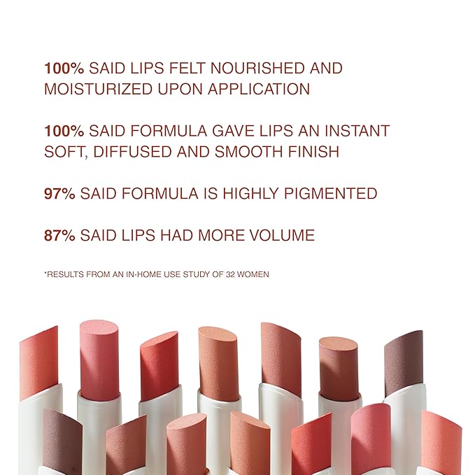 Freck Beauty MAKEOUT CLUB Soft Blur Lipstick – Medium-to-Full Coverage, 8-Hour Wear, Transfer-Proof, Buildable Soft Matte Finish, Wearable Color for All Skin Tones | MAIN CHARACTER (Rose Brown)
