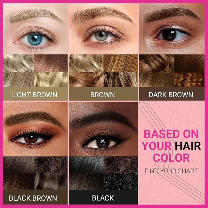 iMethod Microblading Eyebrow Pen - Eyebrow Pencil Magical 2-in-1 Dual-Ended Eye Brow Pencils for Women with 4-Fork-Tip & Precise Brush-Tip Create Natural Hair-Like Brows, Last All-Day, Reddish Brown