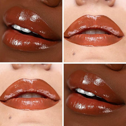 The Lip Bar - Lip Liner, Straight Shooter (Medium Brown) - High Pigment & Super Creamy - Smudge Proof & Water Resistant - Jojoba Oil, Aloe Vera, Coconut Oil, Vitamin E - Vegan & Cruelty Free - .042 oz