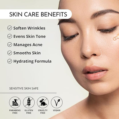 MAELOVE Stargaze Enhanced Retinol Serum, Time-Released 0.25% Retinol for Radiant Skin, Hydrating with Hyaluronic Acid, Niacinamide, Soothing Botanicals, Ideal for Sensitive Skin, USA Made