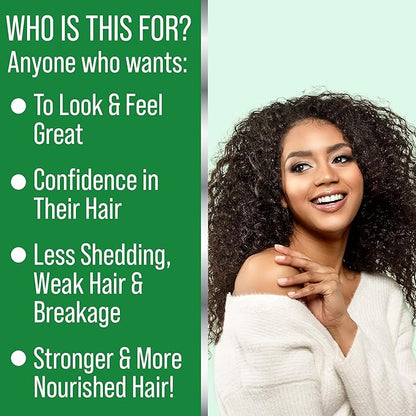 Jamaican Black Castor Oil for Hair Growth. Strengthens & Hydrates Thinning, Dry Hair for a Healthier-Looking Scalp. For Women & Men – Vegan & Unscented 1oz Serum