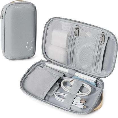 Travelkin Travel Cord Organizer, Small Electronic Organizer Travel Case, Cable Organizer Bag For Cords,Chargers Phone, Sd Card,Usbs