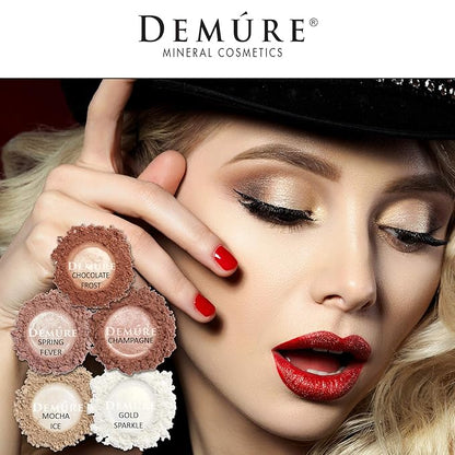Demure Mineral Make Up (Spring Fever) Eye Shadow, Shimmer Eyeshadow, Loose Powder, Glitter Eyeshadow, Eye Makeup, Natural Makeup, Natural Eyeshadow, Professional Makeup