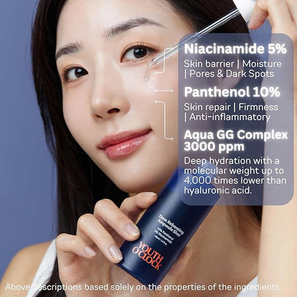 YOUTH O'CLOCK Time Rebooting Ampoule Shot (3.4 fl. oz. 100ml) Niacinamide 5%+Panthenol 10%