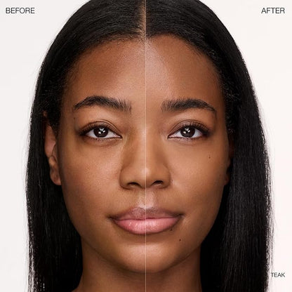 Ogee Complexion Perfecting Under Eye Concealer - Certified Organic Full Coverage Concealer - Buildable Coverage - TEAK 10.80W - Medium Deep (Warm Undertones)