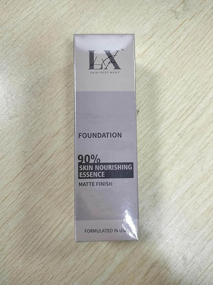 Acne-serum Foundation with Salicylic Acid & Vitamin E, Sensitive Skin Foundation Vegan & Non-Comedogenic for Acne Prone Skin Care (Deep-403)