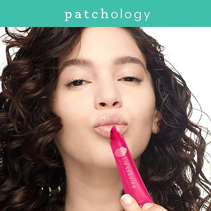 Patchology Lip Gloss for Women - Hydrating Gloss with Aloe, Honey & Goji Berry Oil, Moisturizing Treatment for Cracked Lips, Christmas Gifts for Women & Stocking Stuffers for Teen Girls (Clear, 15ml)