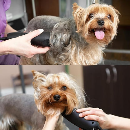 Detachable A Series Wide 10f Blade Dog Grooming Cut Length 3/32" /1.5mm Japanese Carbonized Steel Wide Dog Clipper Wide Dog Grooming Blade Compatible A5 Series Clippers for Dogs(10FW)