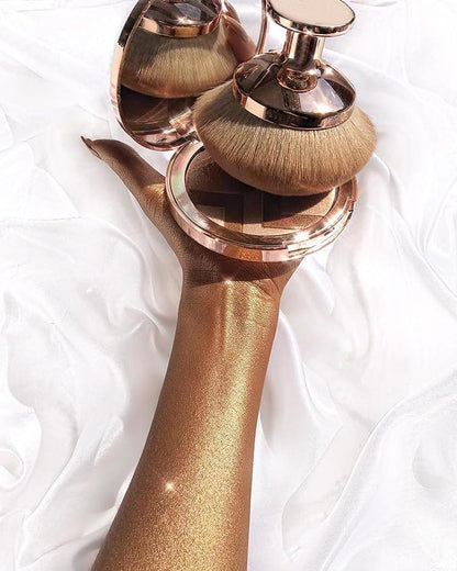 Ultra Large Body Makeup Brush Self Tanner Kabuki Foundation Brush for Leg Face Makeup, Back Lotion Sunscreen Applicator Self Tanning Bronzer Blending Brush for Beauty Body Coverage Perfector, Violet