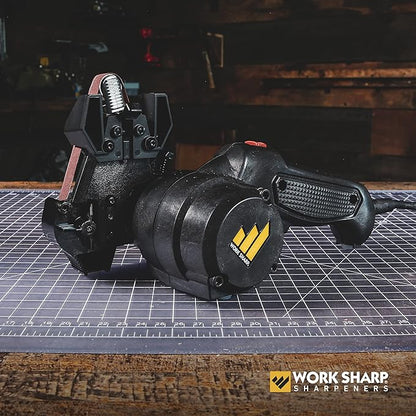 Work Sharp Knife and Tool Sharpener with extra replacement belts
