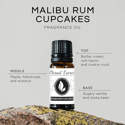 Malibu Rum Cupcakes Premium Grade Fragrance Oil - 10ml - Scented Oil