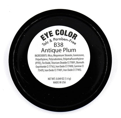 Antique Plum Light Purple Lavender Shimmer Pressed Powder Single Vegan Eyeshadow; Talc, Paraben & Cruelty Free