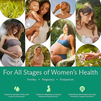 Needed. Hydration Support with Electrolytes & Trace Minerals – Electrolytes for Pregnancy & During Lactation - 30 Hydration Packets Lightly Sweetened with Real Fruit, Grapefruit