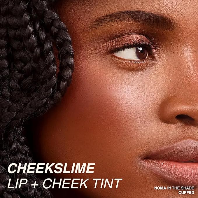 Freck Beauty CHEEKSLIME Lip & Cheek Tint - Liquid Cream Blush, High Impact Pigments, Blends Seamlessly, Dries Down to Natural Flush for All Skin Tones | FIELDING (Soft Rust)