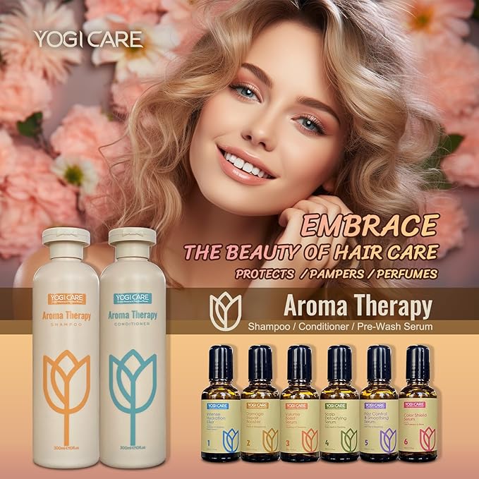 Aroma Therapy Pre-Wash Hair Oil Serum 30ml / 1 Fl.oz (Repair & Strengthening)
