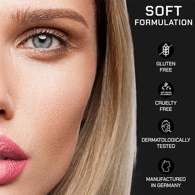 Radiant Professional Waterproof Lip Liner Pencil - Long Lasting Lip Liner for Defined Lips - Soft & Creamy Lipliner with Vitamin E - 1.20 g, (02 HAZELNUT)