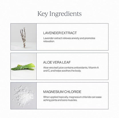 CYMBIOTIKA Topical Magnesium Oil Spray for Body, USA Made, Supplement for Leg Cramps, Muscle, Joint Health & Sleep Support, Includes Magnesium Chloride, Lavender Extract, Aloe Vera, 2pck (6.8 fl oz)