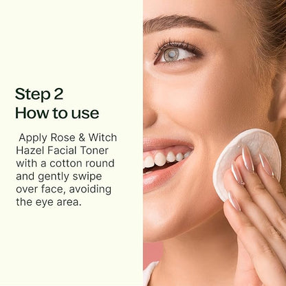 Plant Therapy Ready, Set, Glow- 4 Step Skin Care Set Includes Radiance Gel-Cream Cleanser, Rose & Witch Hazel Facial Toner, Vitamin C with Hyaluronic Acid Facial Serum & Hydrating Facial Cream