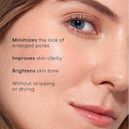 Alpyn Pore Perfecting Liquid Toner with 2% BHA & Borage | Liquid Exfoliator to Minimize Pores, Calm & Restore Skin's Natural pH | 4 oz / 120 ml