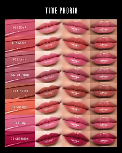 STELLAR DUST LIP STAIN-Long Lasting, Waterproof and Transferproof Lip Tint, Glossy Finish Lip Gloss, Lightweight Lipstick, High Coverage, Stocking Stuffers For Teen Girls (02 SOLARIS)