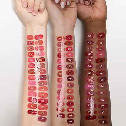Laka Fruity Glam Lip Tint Mini, Glowing Lip Stain with Wide Color Spectrum, Hydrating & Lightweight Texture, Long-Lasting Bold Stain, Non-Sticky, Vegan, K-Beauty (#120 Caffeine rose)