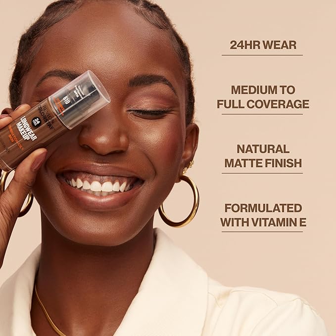 Revlon Liquid Foundation, ColorStay Face Makeup for Combination & Oily Skin, SPF 15, Medium-Full Coverage with Matte Finish, 315 Butterscotch, 1 Fl Oz
