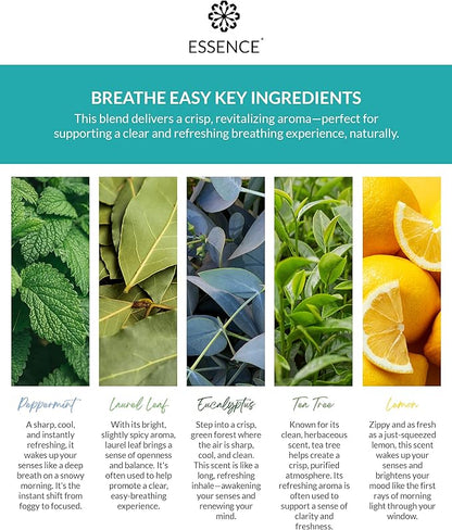 Essence Pearl Travel Case - Wearable Aromatherapy Kit with Nasal Diffuser Rings, Soaking Bay, and 5mL Essential Oil – Portable Wellness Gift Set for On‑The‑Go Self Care
