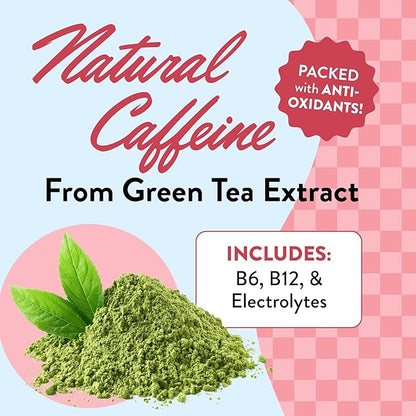 Legendairy Milk She’s Electric – Cola Flavor, Energy Powder Clean Energy Hydration Powder - Sugar Free - Calorie Free - Vitamin B6 & Vitamin B12 - Green Tea Extract - Beverage, Drink Mix