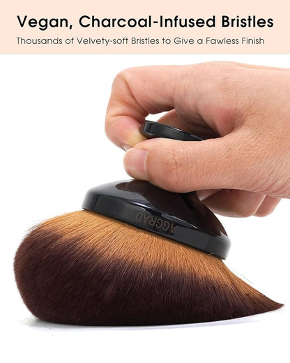 Ultra Large Body Makeup Brush For Self Tanner, Self Tan Back Applicator, Kabuki Brush For Bronzers Blend Self Tanning Applicator, Beauty Supreme Cream Liquid Foundation Brush for Face Leg Makeup