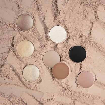 GA-DE Velveteen Metallic Eyeshadow Mono, 126 - Pearl Infused, Shimmer Eye Makeup - Silky-Soft, Densely Pigmented, Seamless Blend - 0.105 oz