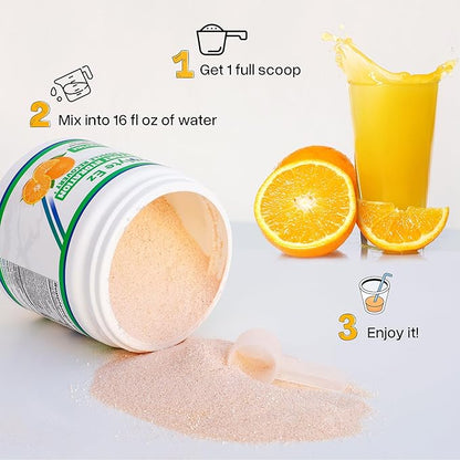 Keto Electrolytes Powder - Sugar Free Daily Hydration Powder Boost Energy & Muscle Recovery - Refreshing Tangerine Electrolyte Powder with All Essential Electrolytes & Trace Minerals