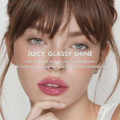 Amuse SEOUL Daisy Flower Dew Tint 12 SUNDAY | 35% High-moisture Water Tint, Long-lasting, Vitamin E Acetate, Moisturizing, No Peel Off, Lip Treatment, Non Sticky, Korean Lip Tint for Dry Lips