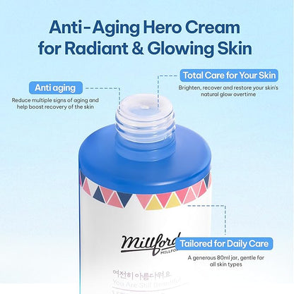 Vita A & Collagen Rich Toner 200ml/6.76 fl.oz - Anti-Aging Retinol Face Toner with Marine Collagen & Panthenol for Fine Lines, Wrinkles, Elasticity & Deep Hydration, Korean Skincare