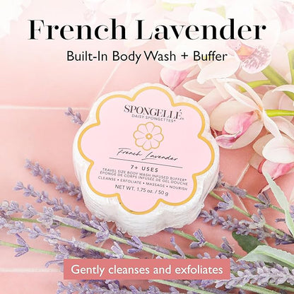 Spongelle Daisy Spongette French Lavender